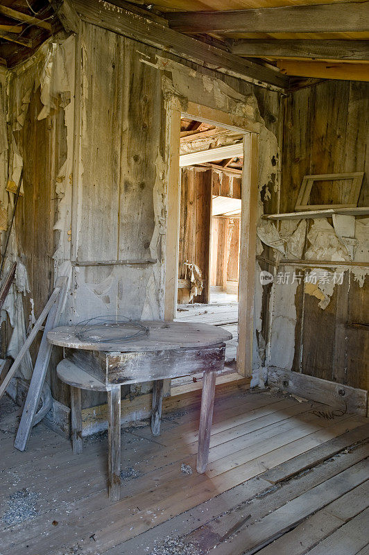 废弃的房子，Bodie, CA